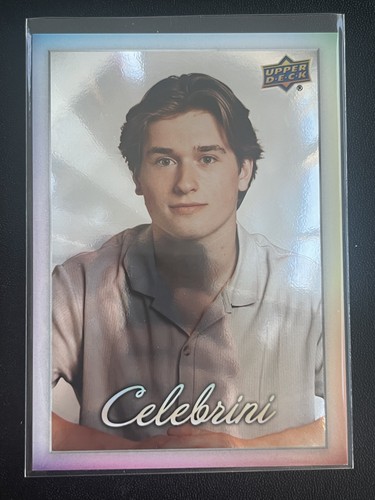 Carte Rookie Macklin Celebrini Upper Deck 2024-25 – Notée 10 GMG Gem Mint !