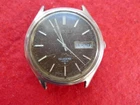 Vintage SEIKO SQ 4004 Quartz Day Date Watch 0903-7039 RARE Brown Dial - Repair
