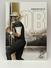 Spencer Rattler New Orleans Saints 2024 Topps Signature Class Bronze Rookie #154