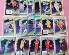 2023-24 Panini Haunted Hoops 386 Cards Holo Web, Slime, Orange, RC Wembanyama