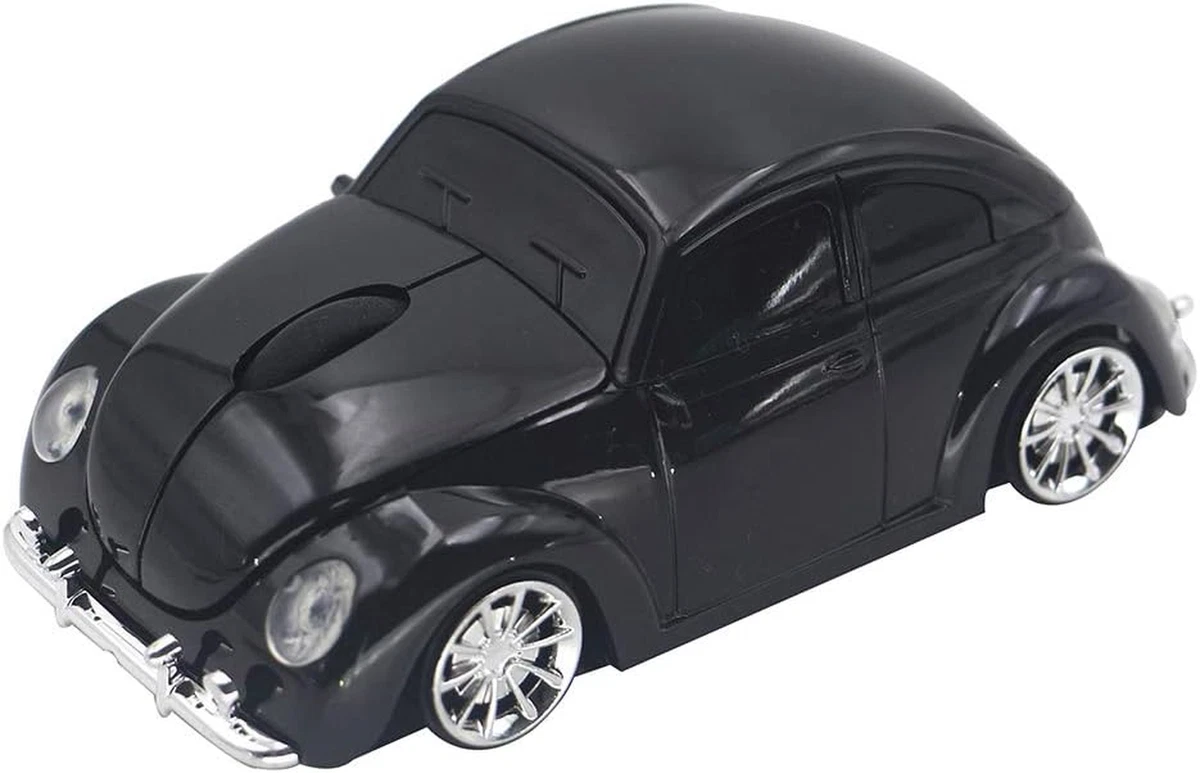 Mouse Wireless Ottico A Forma Di Auto – Batteria Inclusa – Computer Portatile PC – Grigio