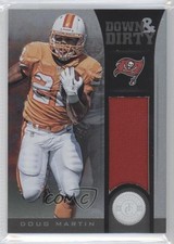 2012 Totally Certified Down and Dirty Materials 122/299 Doug Martin #1 0e1