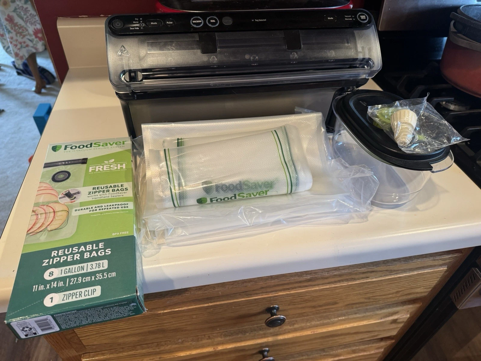 food saver vacuum sealer Elite All-in-on Liquid+