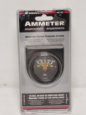 AMMETER Equus # 6140 12 volt DC Ammeter 2" diameter.