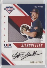 2020 Panini USA Baseball Stars & Stripes Prime 16/23 Cale Lansville Auto 18xy