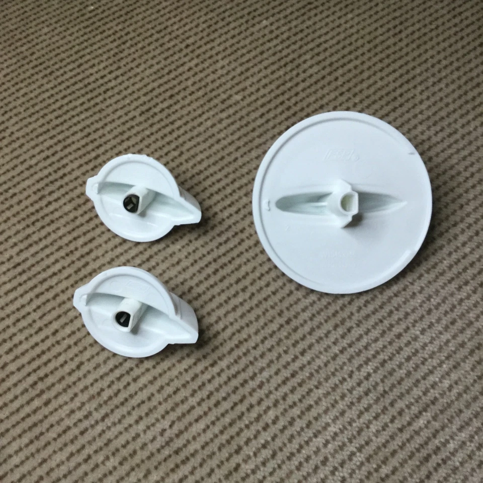 Amana NTW4615EW0 Lavadora Juego de tres perillas originales esferas Foto 3 de 4