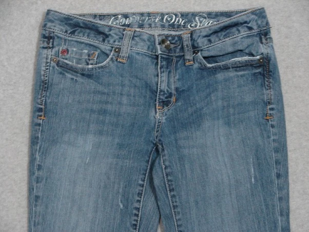 OG05453 ***CONVERSE ONE STAR*** STANTON BOOT LEG WOMENS JEANS sz26 - Image 4 of 4