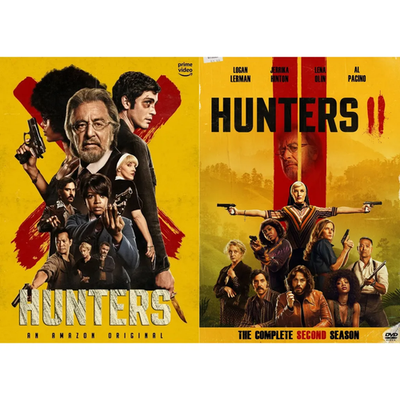 Hunters DVD 2023 Complete Set Season 1-2 Crime Thriller Drama TV