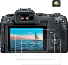 EOS R8 R50 Screen Protector for Canon EOS R8 R50, [3+1Pack] 0.3Mm 9H Hardness EO