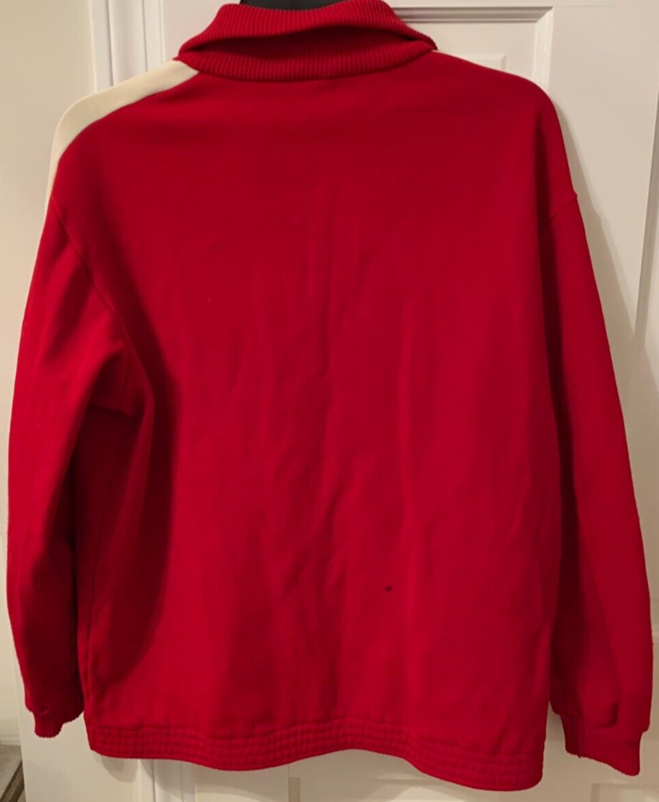 FILA Rara giacca pista indossata 1968 Nabholz Svizzera Olimpiadi svizzere squadra canottaggio giochi