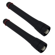 2X NEW UHF STUBBY ANTENNA FOR ICOM F21 F4001 F4011 F24 F4021 F4061 F4161 F80 F43
