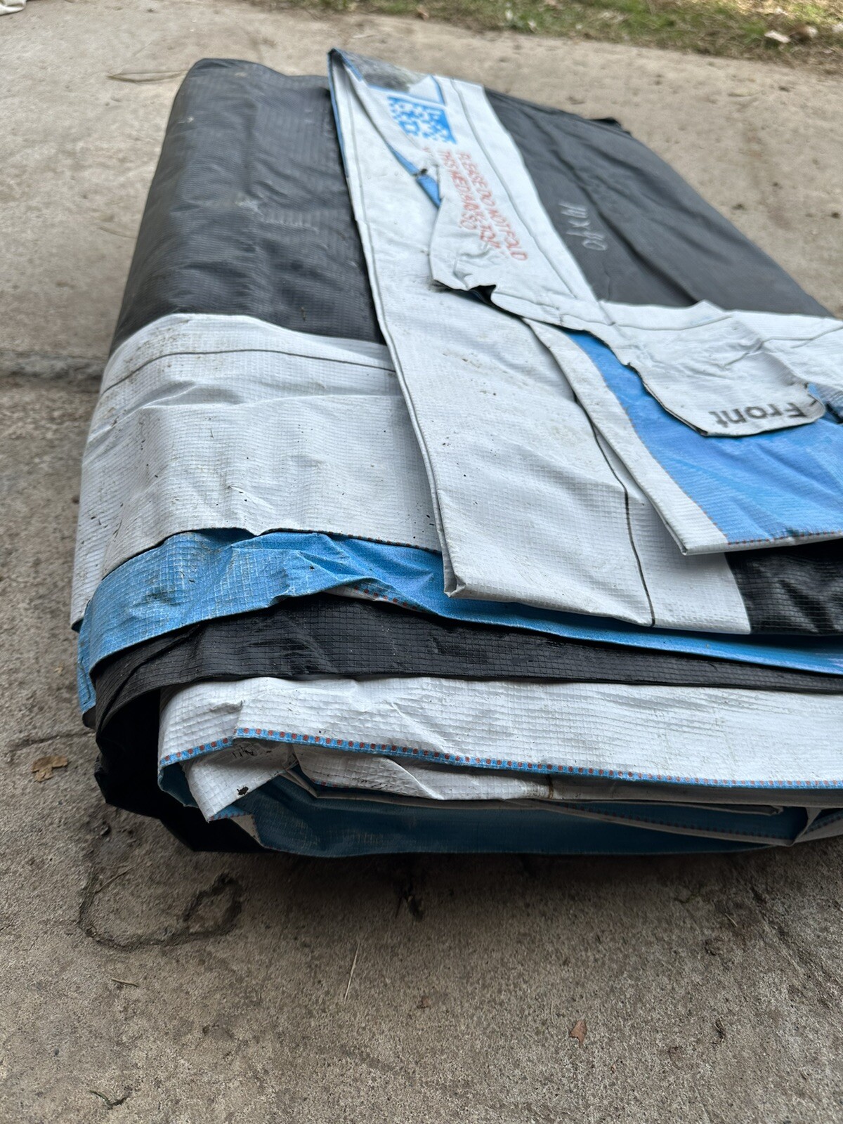 14x40 Heavy Duty Billboard Vinyl Tarp Waterproof, UV Protected