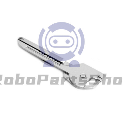 NEW 6-in-1 Utili Key Tool Keyring Keychain Multifunction Stainless Steel 1pcs