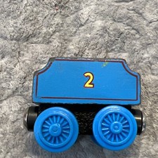 Thomas Friends Wooden Train Edward's Tender 2 99002 1994 Flat Magnets