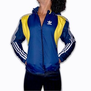 adidas blue yellow jacket