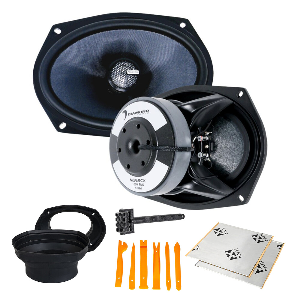 Diamond Audio MS69CX 250 Вт RMS 6x9 2-Полосные коаксиальные динамики 6269000₽
