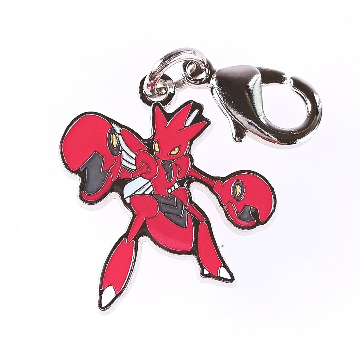 XY KANJI グッズ Scizor Pokemon Center Metal Keychain Charm Japanese Nintendo From