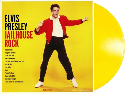 ELVIS PRESLEY LP Jailhouse Rock YELLOW Coloured Vinyl 2019 New and SEALED