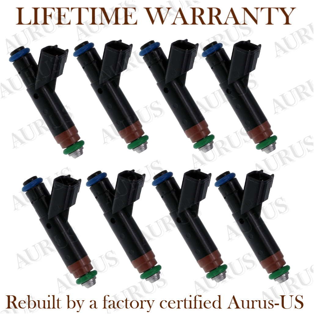 Ford OEM Set of 8 Fuel Injectors for 05-2010 MUSTANG EXPLORER MOUNTAINER 4.6L 4L8E-A4A