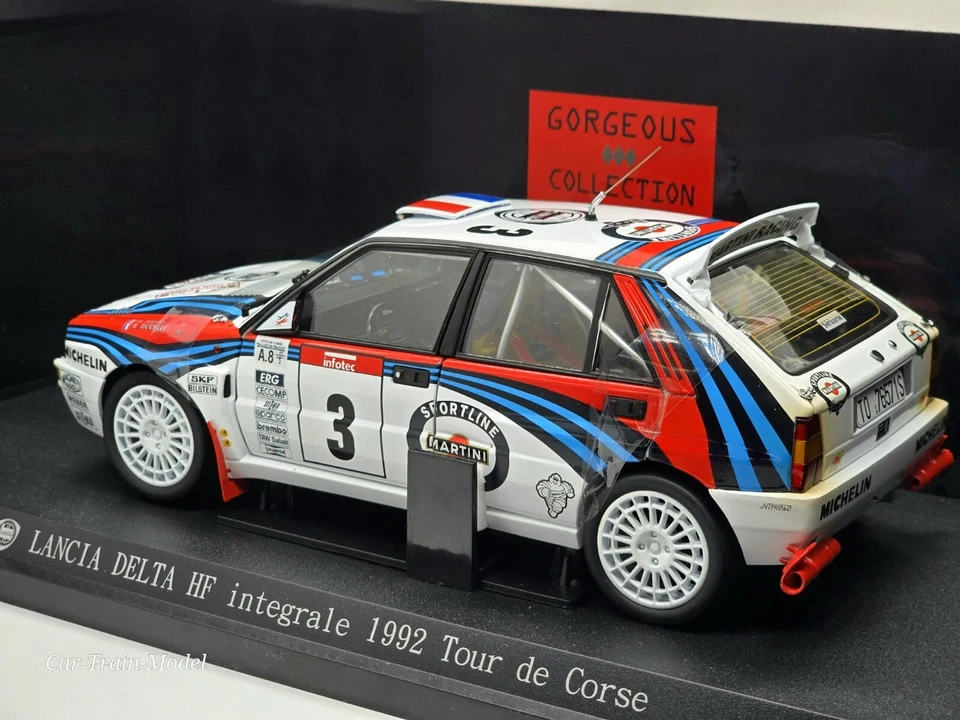 Lancia Delta HF Integrale #3 1992 Tour de Corse - KYOSHO 1:18 1/18 1-18 - Immagine 3 di 3