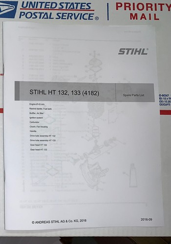HT 132, 133 HT132 HT133 Stihl Pole Saw 
