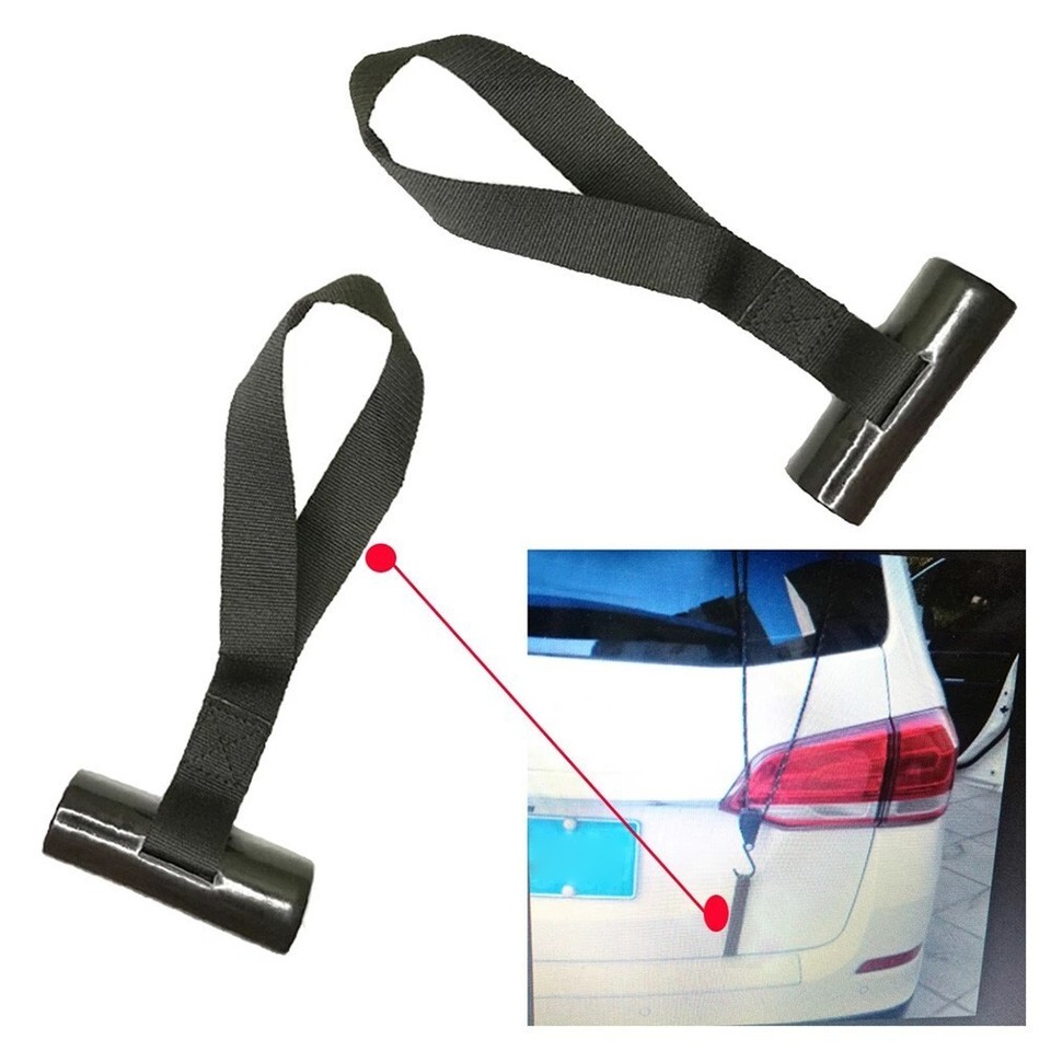 2X Kayak Hood Tie Down Loops Nylon Straps Anchor Point Straps Quick