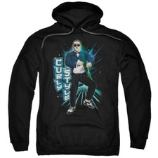 Three Stooges Hoodie Curly Style Black Hoody