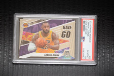 2019-20  Panini Mosaic Give And Go #8 / LeBron James Lakers - PSA 10  GEM MINT