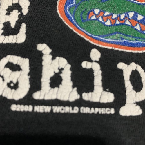 Alabama Vs Florida T-shirt 2009 NCAA SEC Championship Men's Black XL - Picture 10 of 10