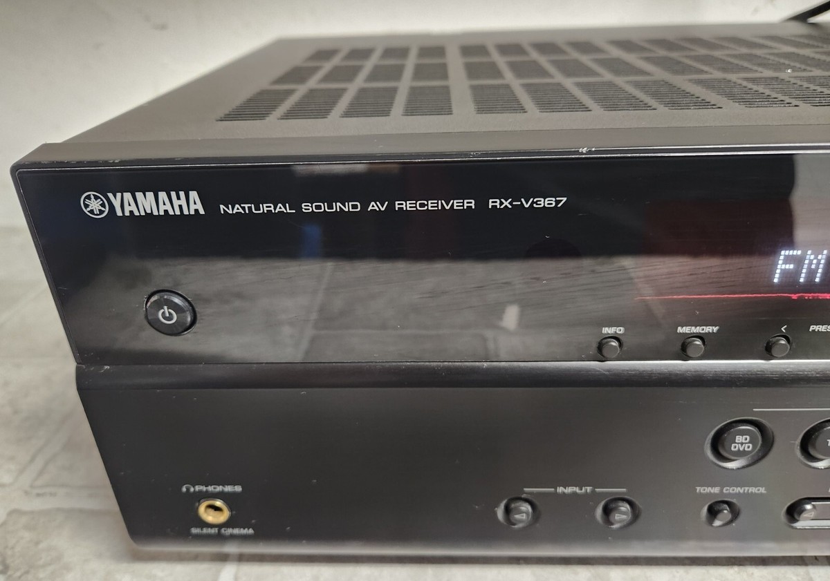 Yamaha RX-V367 Natural Sound AV Receiver NO REMOTE | eBay