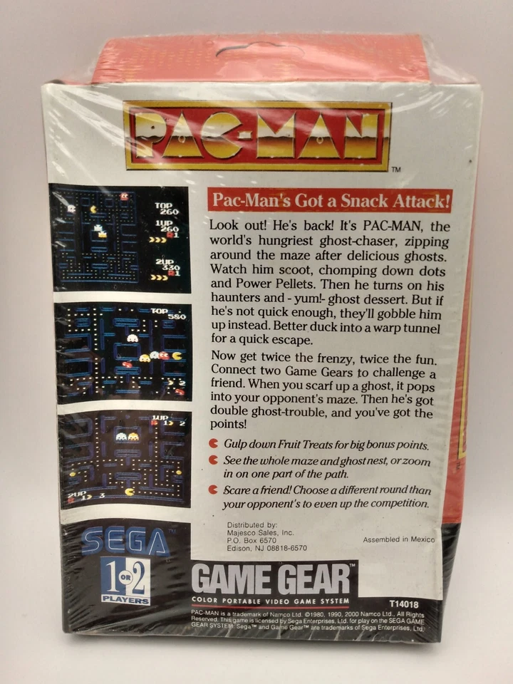 Sega Game Gear PAC-MAN / PACMAN (NAMCO) - NEW Sealed - Image 3 of 4