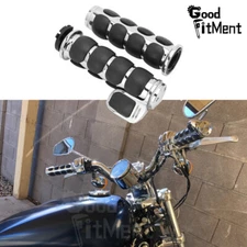 Motorcycle Handle Bar Throttle Hand Grips 1" For Honda Shadow Spirit VT 1100 750