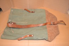 Schweizer Armee Seesack 70x24x30 Segeltuch Wildleder Tragsack (Canvas, BW) W8