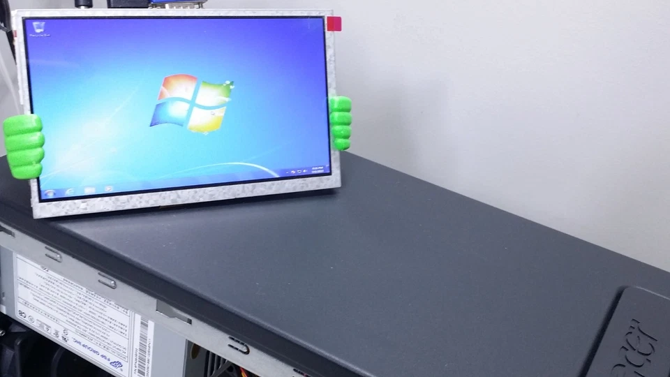 AcerPower FH Pentium D CPU 2.80GHz 1GB RAM 160GB HDD Windows 7 Desktop Computer - Image 2 of 4