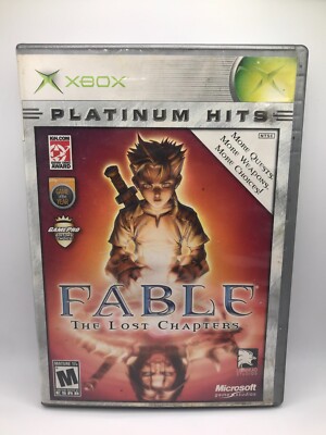 Fable The Lost Chapters - Platinum hits XBOX 2005 Tested