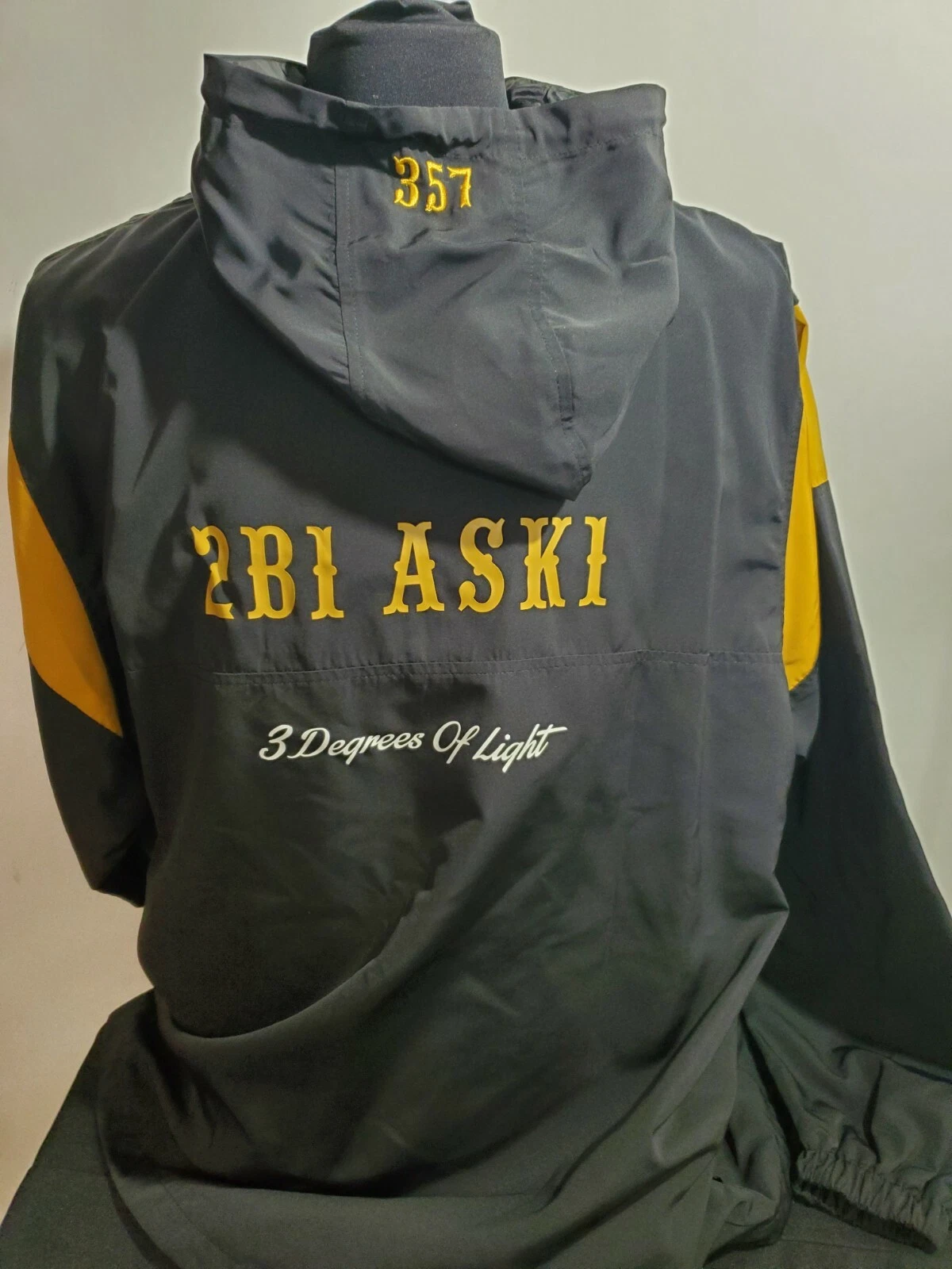 Freemason Masonic Fraternity Windbreaker Jacket Freemason Windbreaker 3X