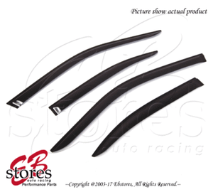 For-Infiniti-G20-1999-2002-Outside-Mounted-Dark-Smoke-JDM-Window-Visors-4pcs