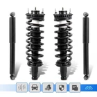 4x Front & Rear Struts Shocks For 2002-2009 GMC Envoy Chevy Trailblazer SSR Saab