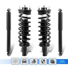 4x Front & Rear Struts Shocks For 2002-2009 GMC Envoy Chevy Trailblazer SSR Saab