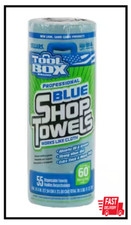 Z400 Blue 55-Count roll of Shop Towel Cleaning Wipes
