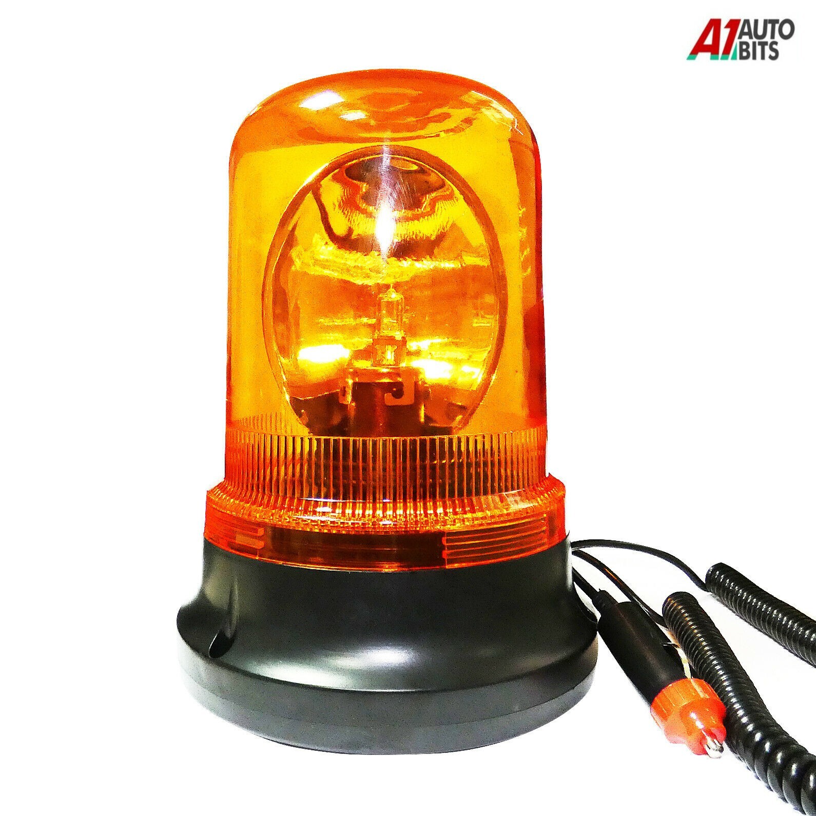 Car Breakdown Amber Flashing Revolving Orange Beacon Recovery Light ...