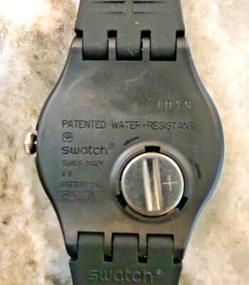 Swatch - Dark Rebel - SUOB704 - 2012 - Orange - Black - Halloween