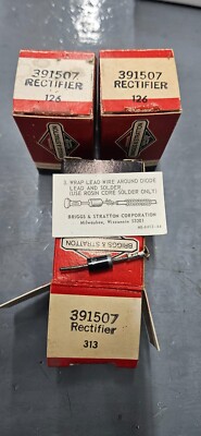 BRIGGS AND STRATTON NOS RECTIFIER DIODE 391507