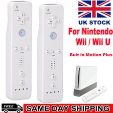 Motion Plus Wii Remote Controller & Nunchuck Set For Nintendo Wii Wii U Console