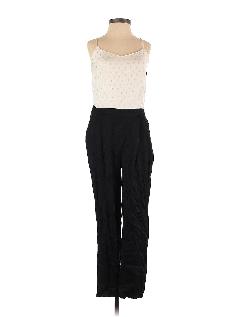 Ann Taylor LOFT Women White Jumpsuit 00 Petites | eBay