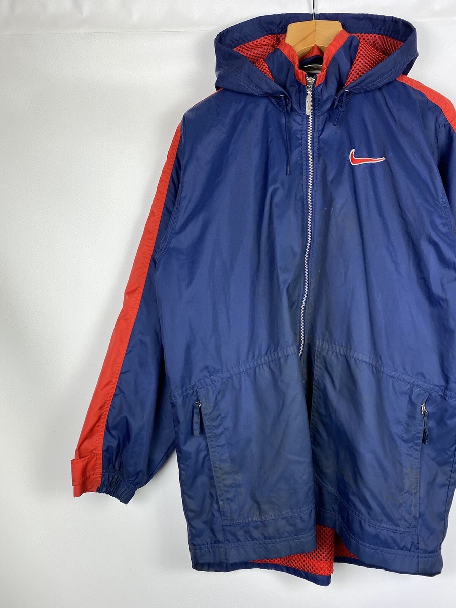 nike jacket with logo on back