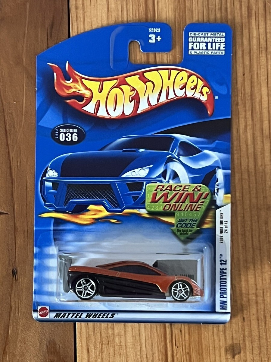 2002 Hot Wheels First Editions HW Prototype 12 24/42 036