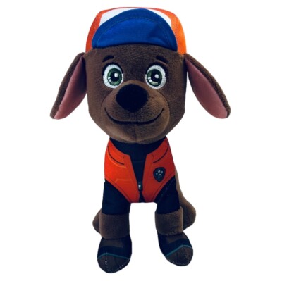 Paw Patrol Zuma Plush Chocolate Labrador Lab 9 Inch Nickelodeon Spin Master 2021