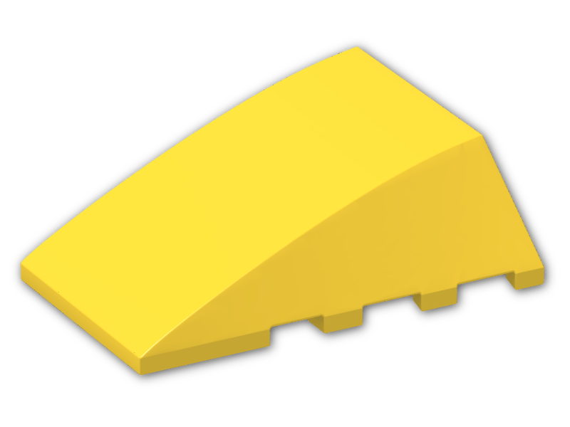 F Bricker - Part LEGO - 47753 Wedge 4 x 4 No Top Studs
