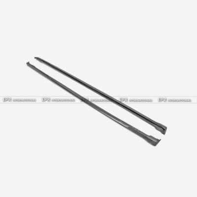 For Subaru 2021+ VBH WRX STI Type Side Skirt Extension Addon Trim Carbon Fiber